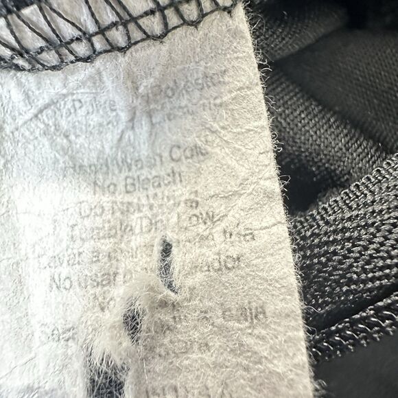 Fashion Nova Call It Even Wide Leg Dress Pants Black Size 2X Stylish Altered Hem - Picture 15 of 16